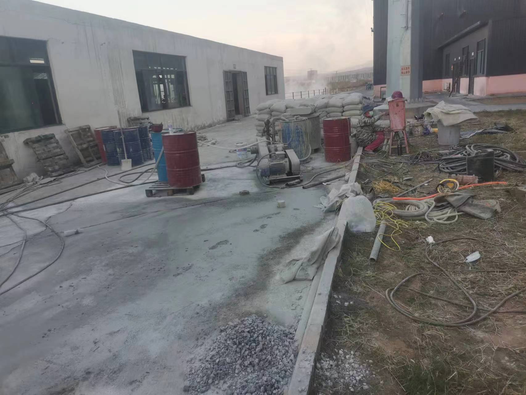 商州厂房地基沉降注浆